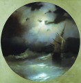 Ivan Aivazovsky mar en una noche de luna Paisaje marino